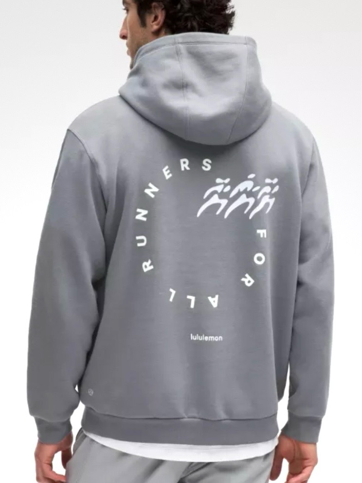 Lululemon Steady State Pullover Hoodie Medium "For All Runners"